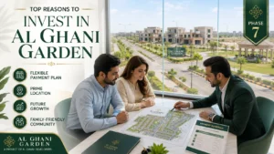 why invest in al ghani garden phase 7 lahore housing society