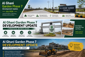 Al Ghani Garden Phase 7 Development Update for Buyers and Investors